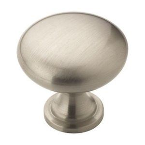 Allison by Amerock BP53005G10 1-1/4in Diameter Knob Satin Nickel X 14